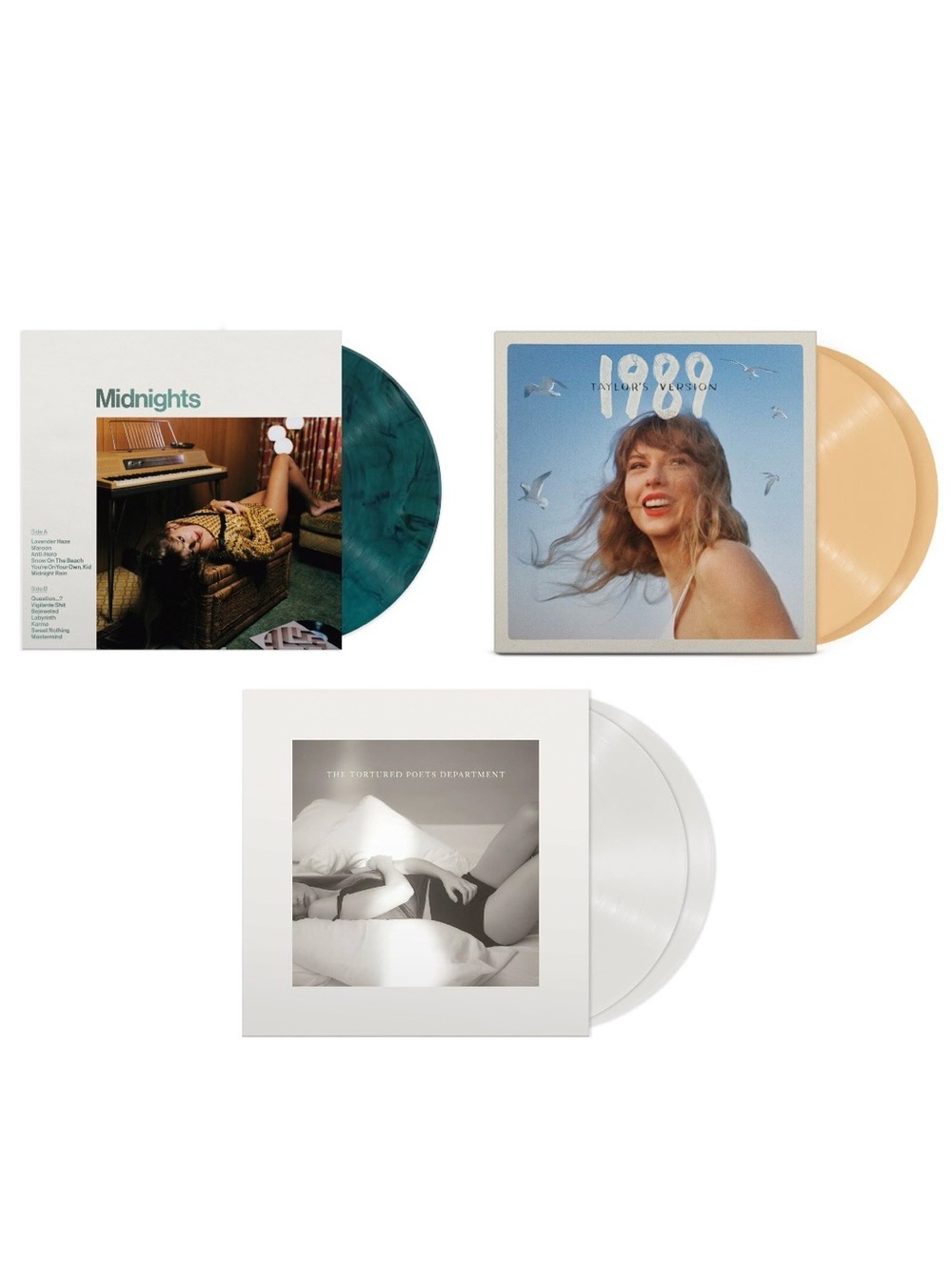 USED! Taylor Swift Vinyl Record Set